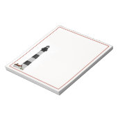 Bodie Island Lighthouse Notitieblok (Linkerzijde)