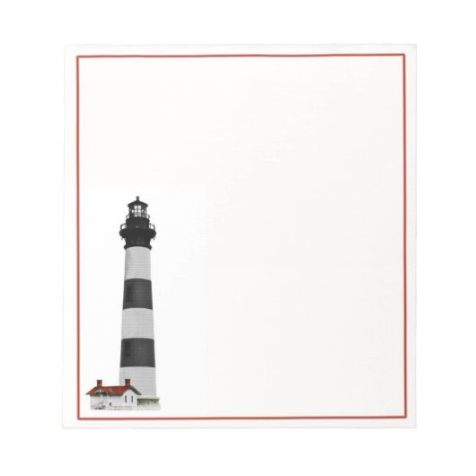 Bodie Island Lighthouse Notitieblok (Voorkant)
