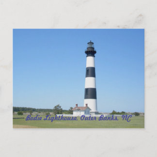 Bodie Island Lighthouse OBX North Carolina Briefkaart