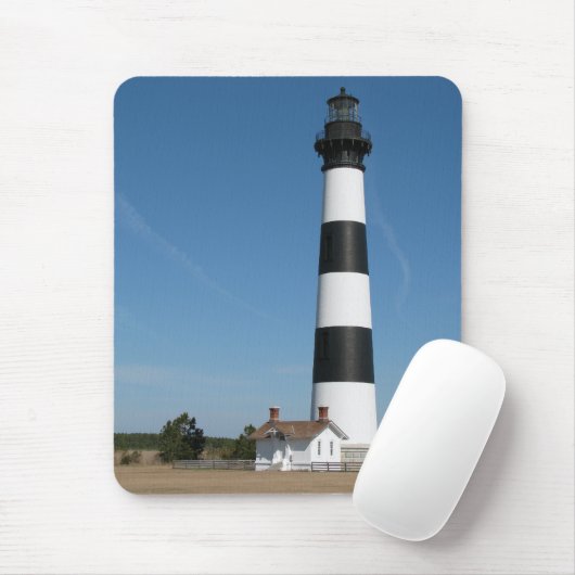 Bodie Island Lighthouse Outer Banks NC Mousepad Muismat (Met muis)