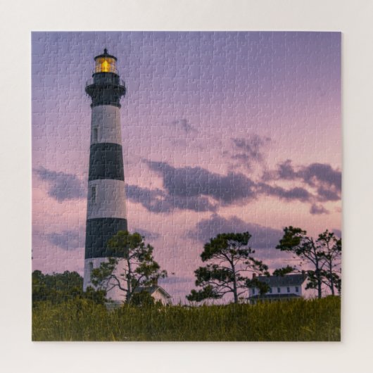 Bodie Island Lighthouse Outer Banks North Carolina Legpuzzel (Verticaal)