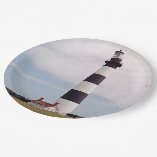 Bodie Island Lighthouse Papieren Bordje (Gekanteld)