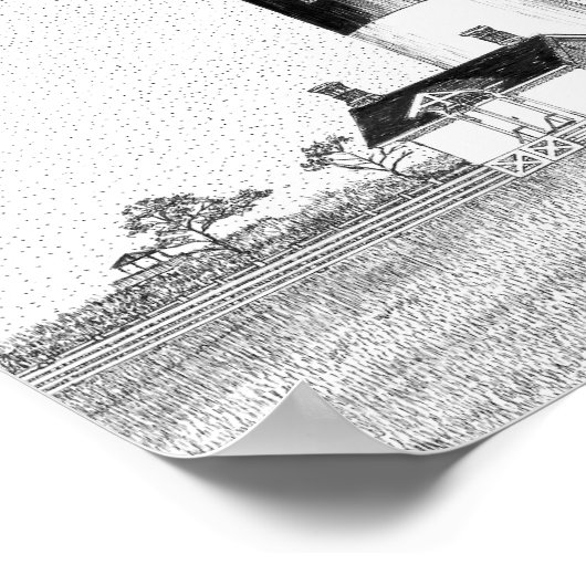 Bodie Island Lighthouse Poster (Hoek)