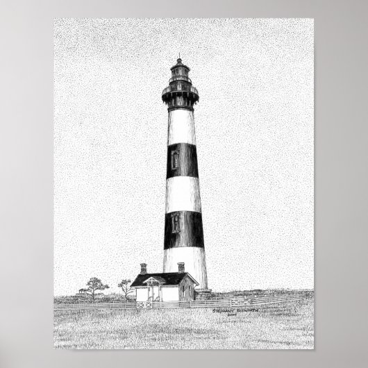 Bodie Island Lighthouse Poster (Voorkant)