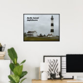 BODIE ISLAND LIGHTHOUSE-POSTER POSTER (Thuiskantoor)