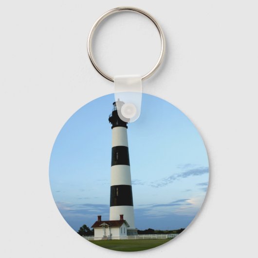 Bodie Island Lighthouse Sleutelhanger (Voorkant)