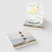 Bodie Island Lighthouse Stenen Onderzetter (Zijkant)