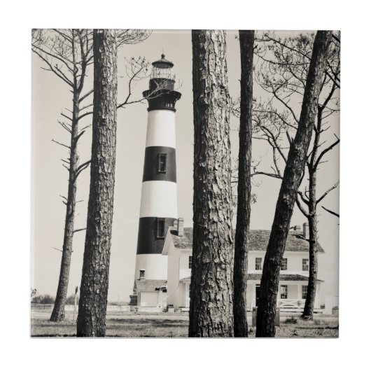 Bodie Island Lighthouse. Tegeltje (Voorkant)