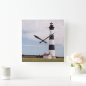Bodie Island Lighthouse Vierkante Klok (Huis)