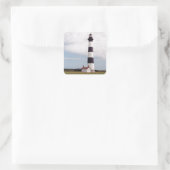 Bodie Island Lighthouse Vierkante Sticker (Tas)