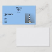 Bodie Island Lighthouse Visitekaartje (Voorkant / Achterkant)