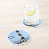 Bodie Island Lighthouse Zandsteen Onderzetter (Zijkant)