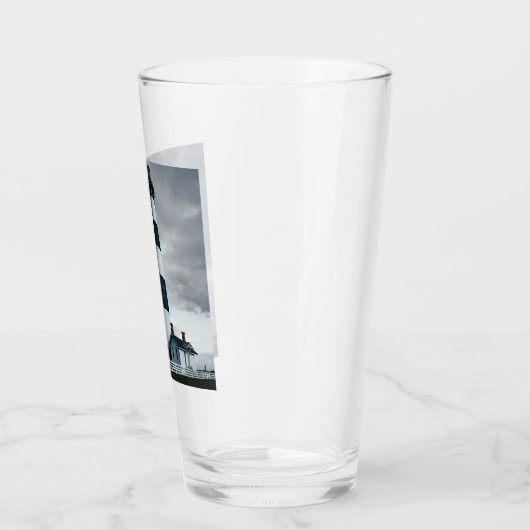 Bodie Island Lighthouse zwart-wit Glas (Links)