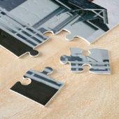 Bodie Island Lighthouse zwart-wit Legpuzzel (Zijkant)