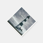 Bodie Island Lighthouse zwart-wit Servet (Hoek)