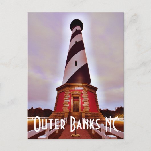 Bodie Island NC Briefkaart (Voorkant)