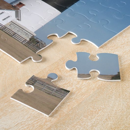 Bodie Island - vuurtoren Buitenste banken NC Puzzl Legpuzzel (Zijkant)