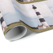 Bodie Island-vuurtoren Cadeaupapier (Rol Hoek)