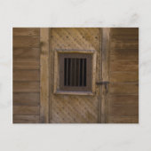 Bodie Jailhouse Door Briefkaart (Voorkant)