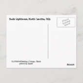 Bodie Lighthouse, North Carolina Briefkaart (Achterkant)