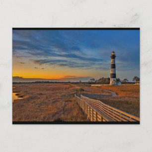 Bodie Lighthouse, North Carolina Briefkaart