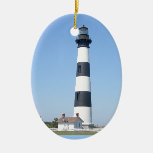 Bodie Lighthouse OBX NC Ornament (Voorkant)
