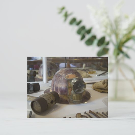 Bodie Miner's Helmet Briefkaart (Staand voorkant)