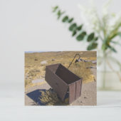 Bodie Mining Cart Briefkaart (Staand voorkant)