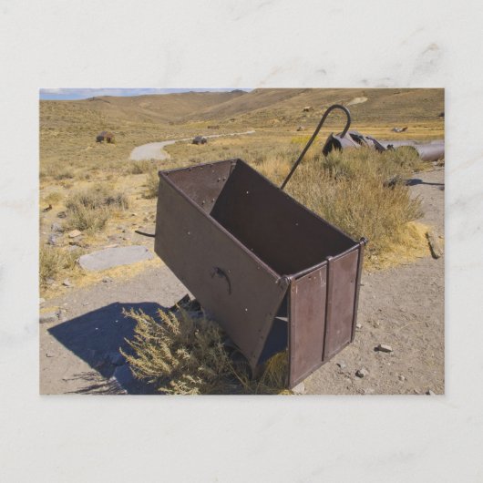 Bodie Mining Cart Briefkaart (Voorkant)