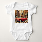 Bodie para bebé con estampado de Capibara Romper (Voorkant)