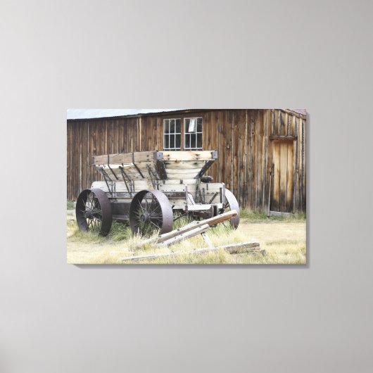 Bodie State Historic Park, CA Canvas Afdruk (Voorkant)