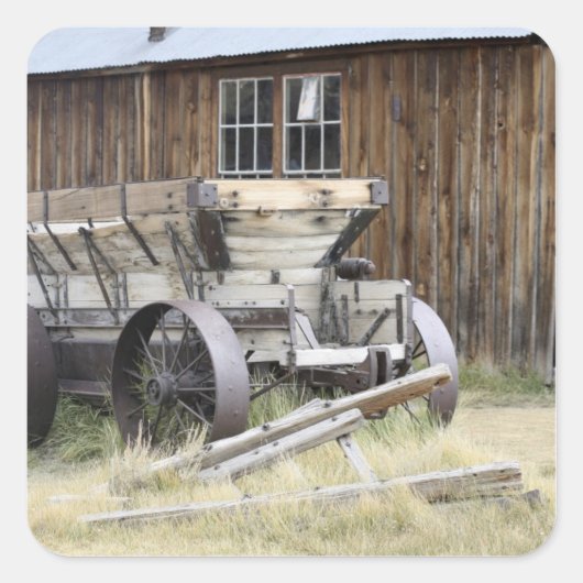 Bodie State Historic Park, CA Vierkante Sticker (Voorkant)