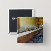 Bodie State Historic Park, California, USA 2 Vierkante Button 5,1 Cm (Voorkant /achterkant)