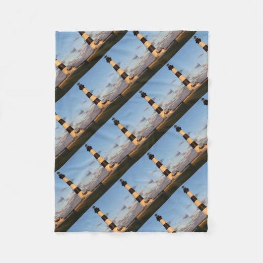 Bodie sunset and full moon fleece deken (Voorkant)