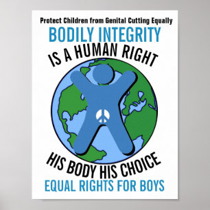 Bodily Integrity - Gelijke rechten voor jongens Poster