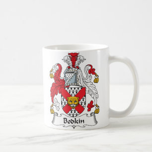 Bodkin Family Crest Koffiemok