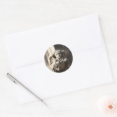 Bodleense bibliotheek ronde sticker (Envelop)