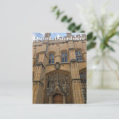 Bodleian Library Entree, Oxford Briefkaart (Staand voorkant)