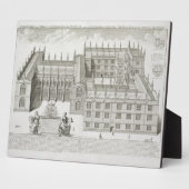 Bodleian Library, Oxford, van 'Oxonia Illustrata' Fotoplaat (Zijkant)