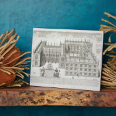 Bodleian Library, Oxford, van 'Oxonia Illustrata' Fotoplaat (Zijkant)