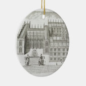 Bodleian Library, Oxford, van 'Oxonia Illustrata' Keramisch Ornament (Rechts)