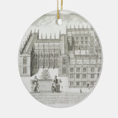 Bodleian Library, Oxford, van 'Oxonia Illustrata' Keramisch Ornament (Links)