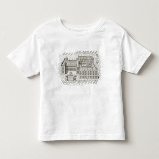 Bodleian Library, Oxford, van 'Oxonia Illustrata' Kinder Shirts (Voorkant)