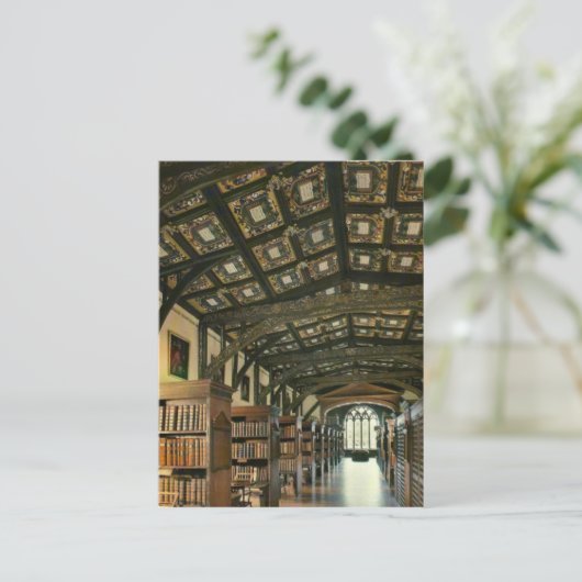Bodlein Library, Oxford University, Engeland Briefkaart (Staand voorkant)