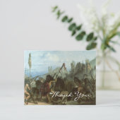 Bodmer's Bison Dance Briefkaart (Staand voorkant)