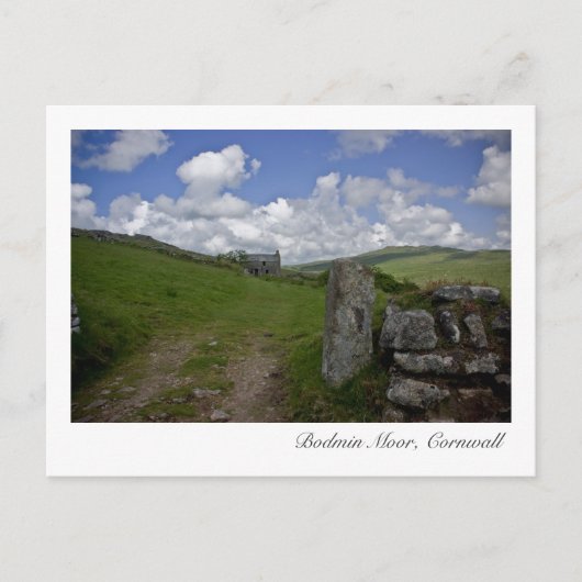 Bodmin Moor, Cornwall Briefkaart (Voorkant)