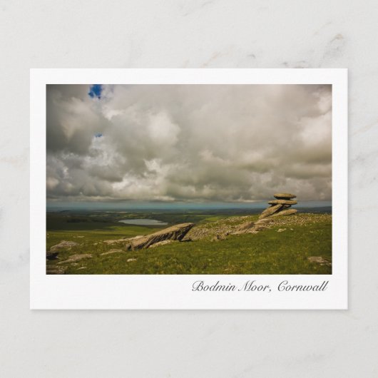 Bodmin Moor, Cornwall Briefkaart (Voorkant)