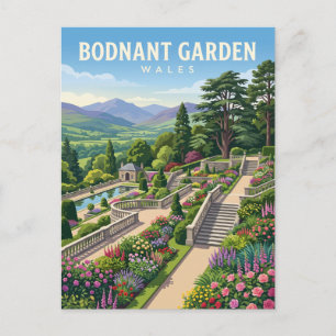 Bodnant Garden Wales Briefkaart