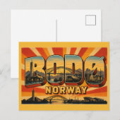 Bodø Noorwegen Kathedraal Briefkaart (Voorkant / Achterkant)