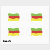 Bodos Mensen Vlag Sticker (Vel)